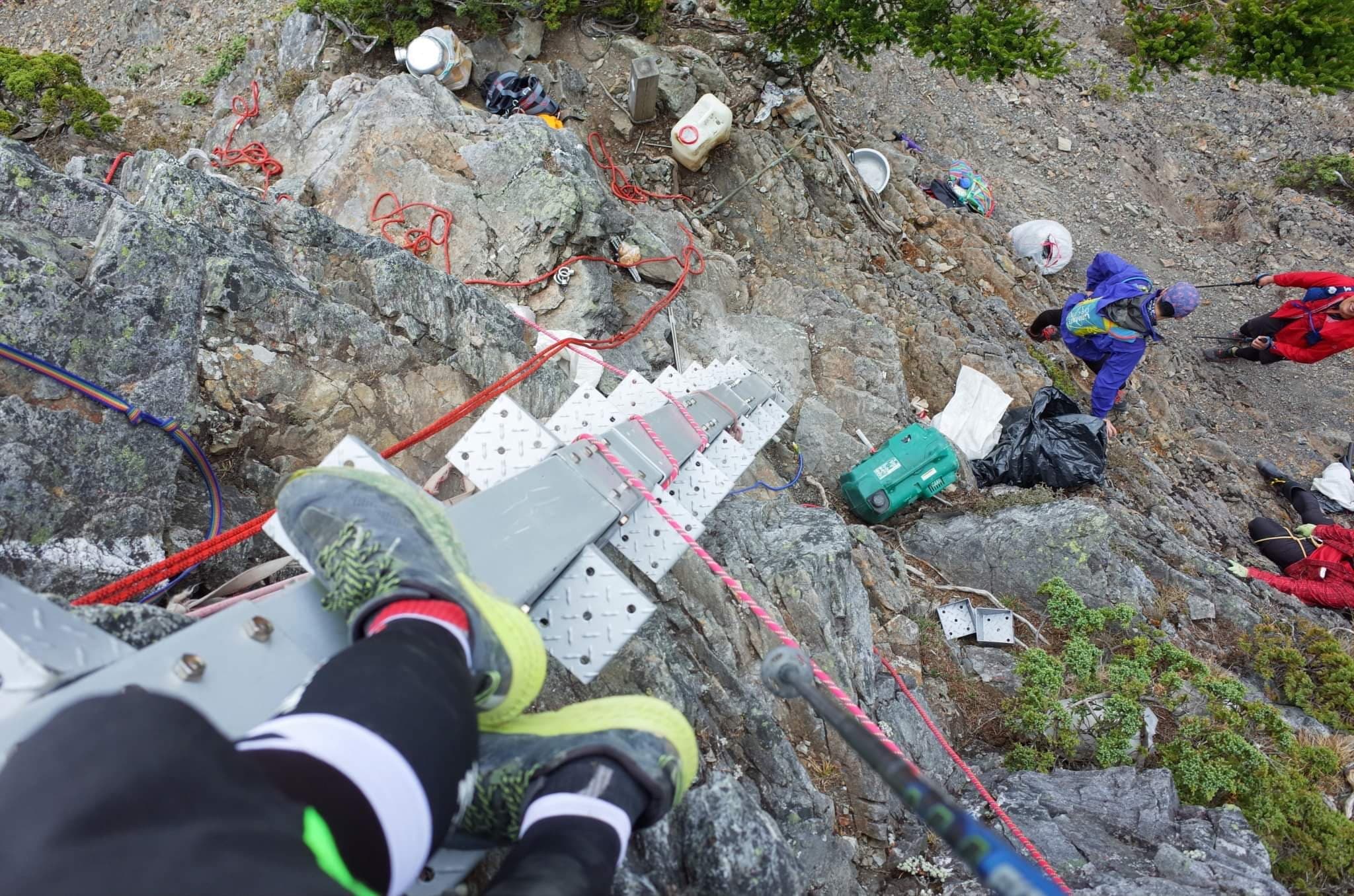 素密達斷崖的鐵梯：我們的山域管理指導原則，在哪裡？